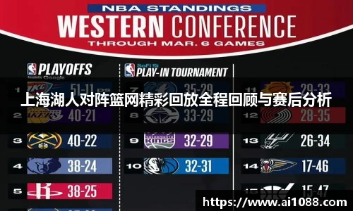 上海湖人对阵篮网精彩回放全程回顾与赛后分析